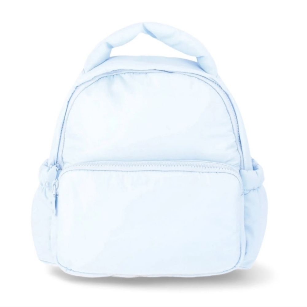 Mini Puffer Light Blue Backpack No Boundaries NWT $19